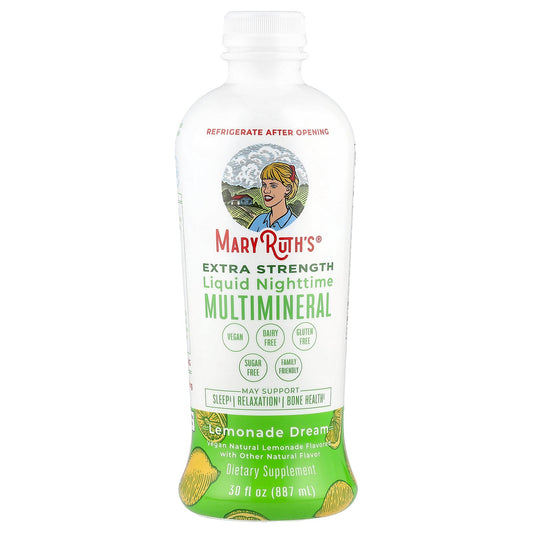 MaryRuth's, Liquid Nighttime Multimineral, Lemonade Dream, 30 fl oz (887 ml)