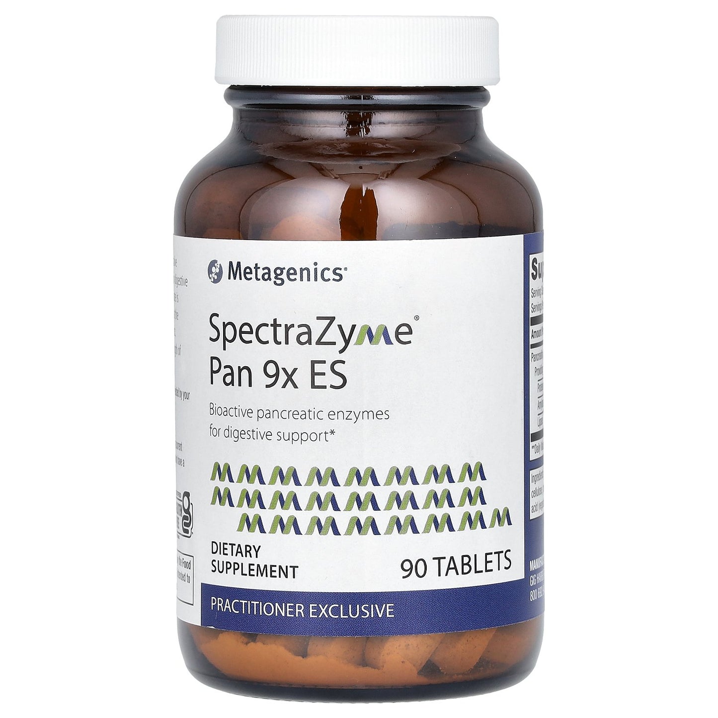 Metagenics, SpectraZyme Pan 9x ES, 90 Tablets