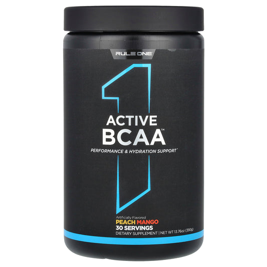 Rule One Proteins, Active BCAA, Peach Mango, 13.76 oz (390 g)