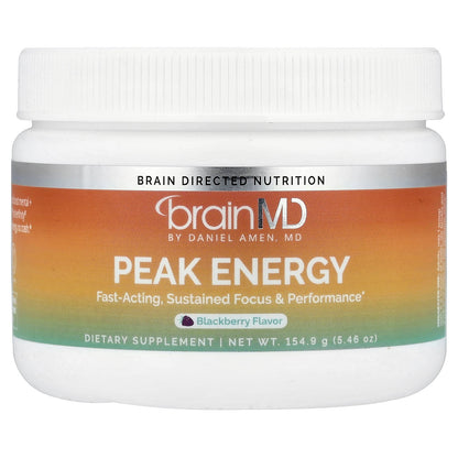 BrainMD, Peak Energy, Blackberry, 5.46 oz (154.9 g)