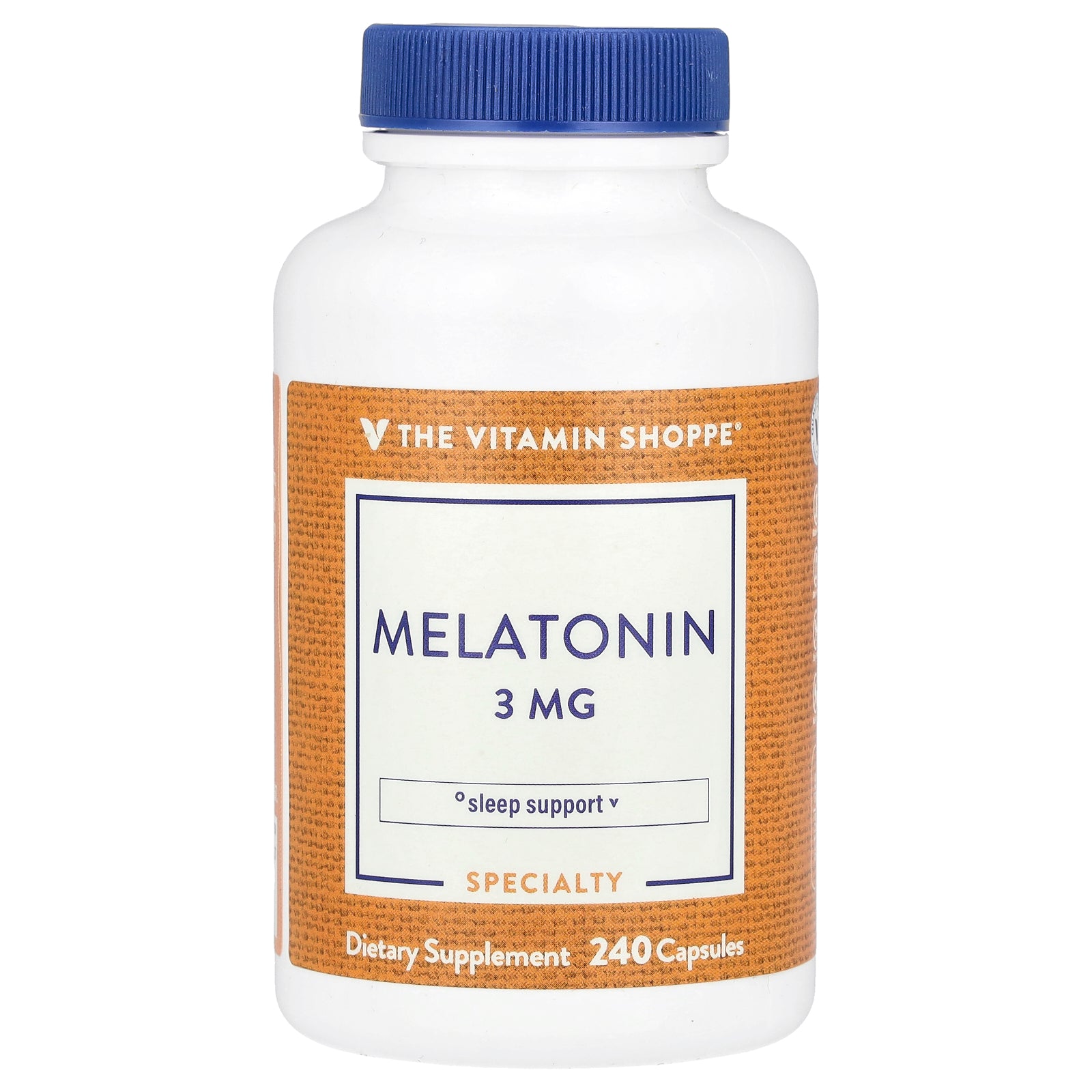 The Vitamin Shoppe, Melatonin , 3 mg , 240 Capsules