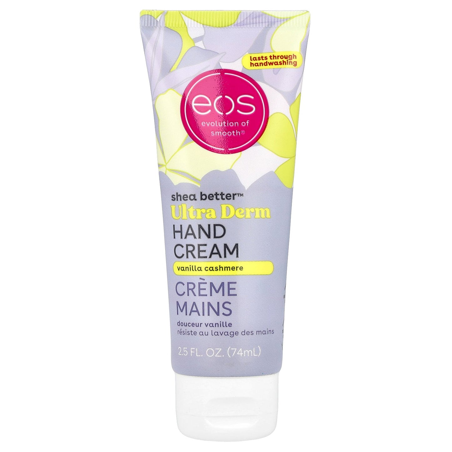 EOS, Shea Better™, Ultra Derm Hand Cream, Vanilla Cashmere, 2.5 fl oz (74 ml)
