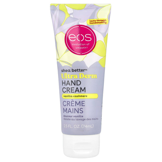 EOS, Shea Better™, Ultra Derm Hand Cream, Vanilla Cashmere, 2.5 fl oz (74 ml)
