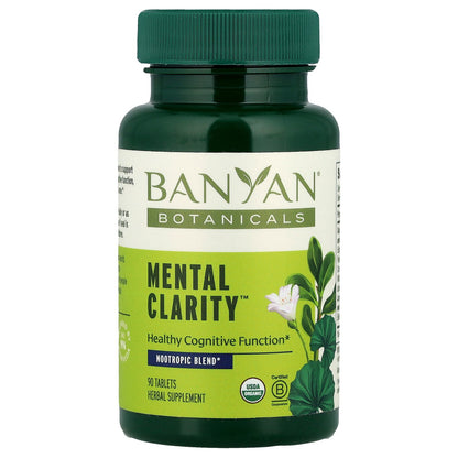 Banyan Botanicals, Mental Clarity™, 90 Tablets