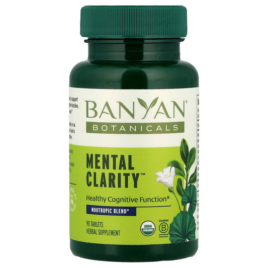 Banyan Botanicals, Mental Clarity™, 90 Tablets