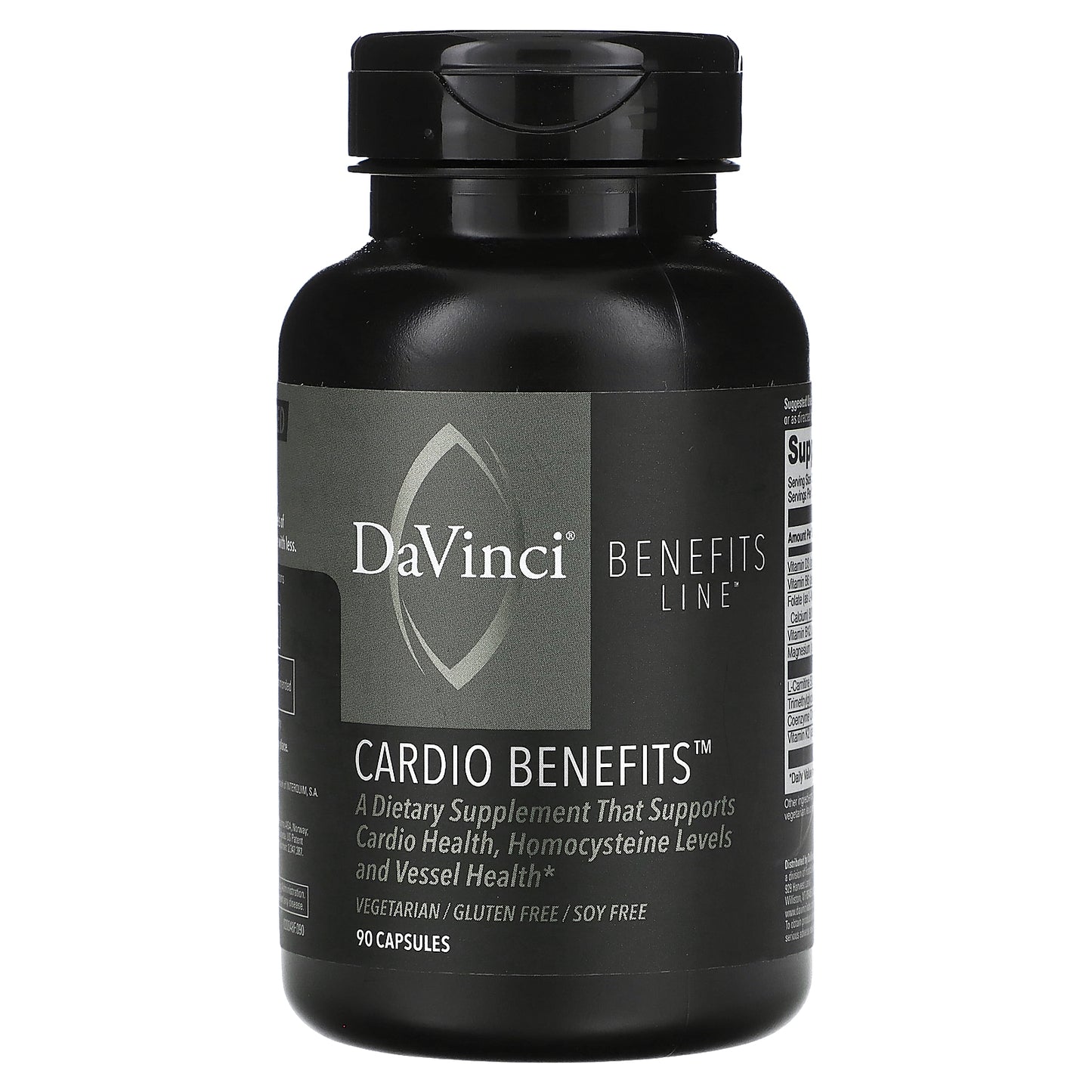 DaVinci Laboratories, Benefits Line, Cardio Benefits, 90 Capsules