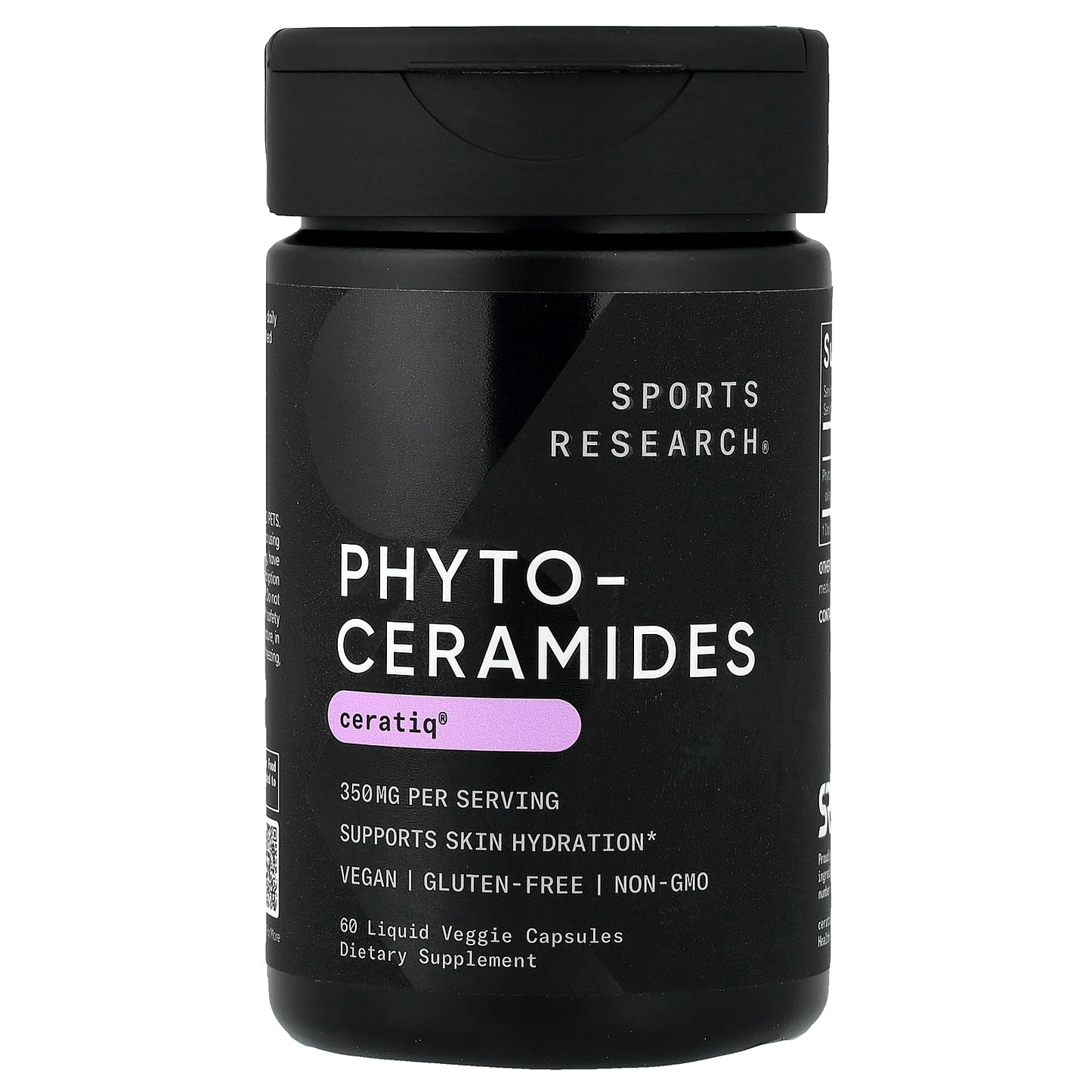 Sports Research, Phytoceramides, 350 mg , 60 Liquid Veggie Capsules