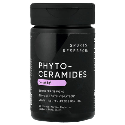 Sports Research, Phytoceramides, 350 mg , 60 Liquid Veggie Capsules