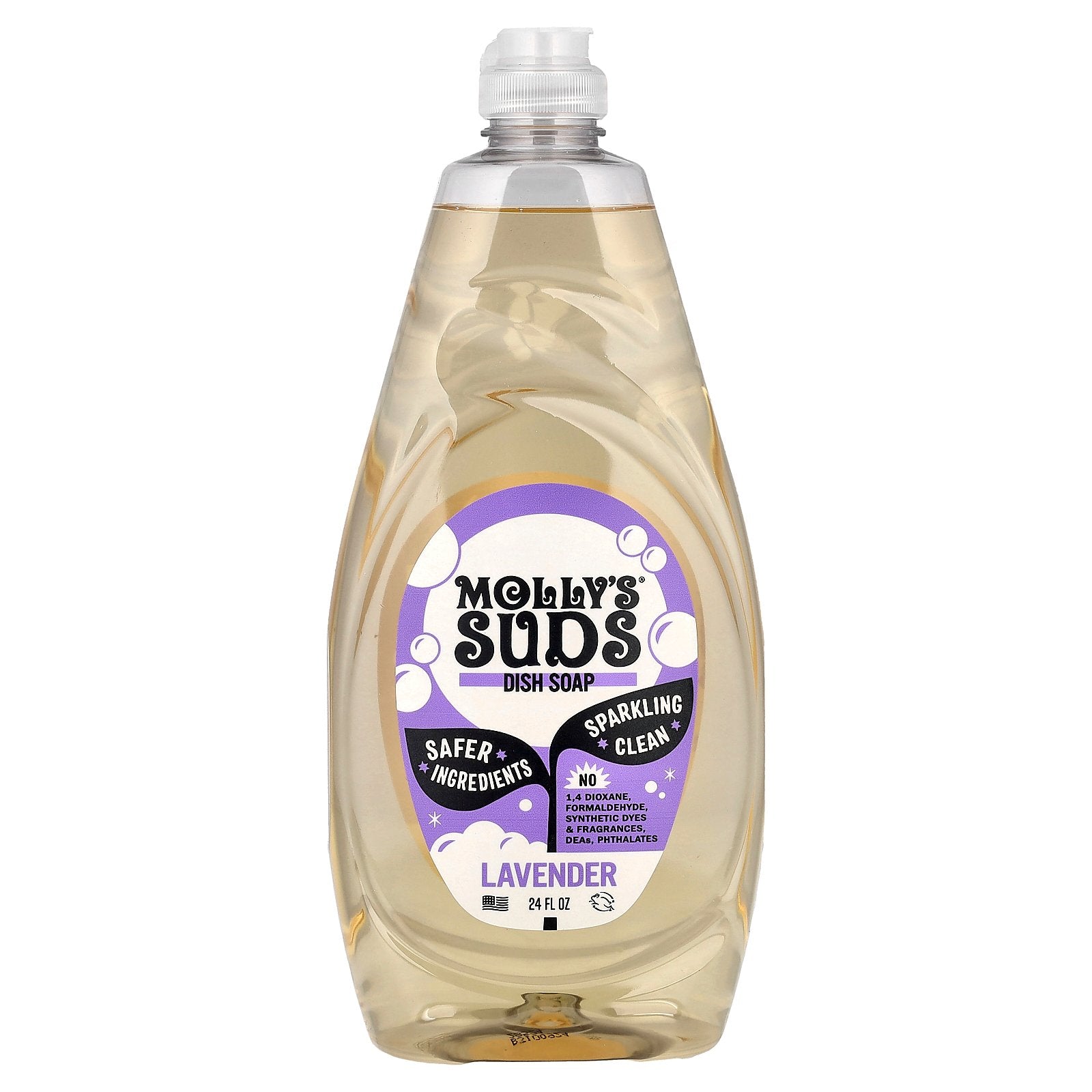 Molly's Suds, Dish Soap, Lavender, 24 fl oz