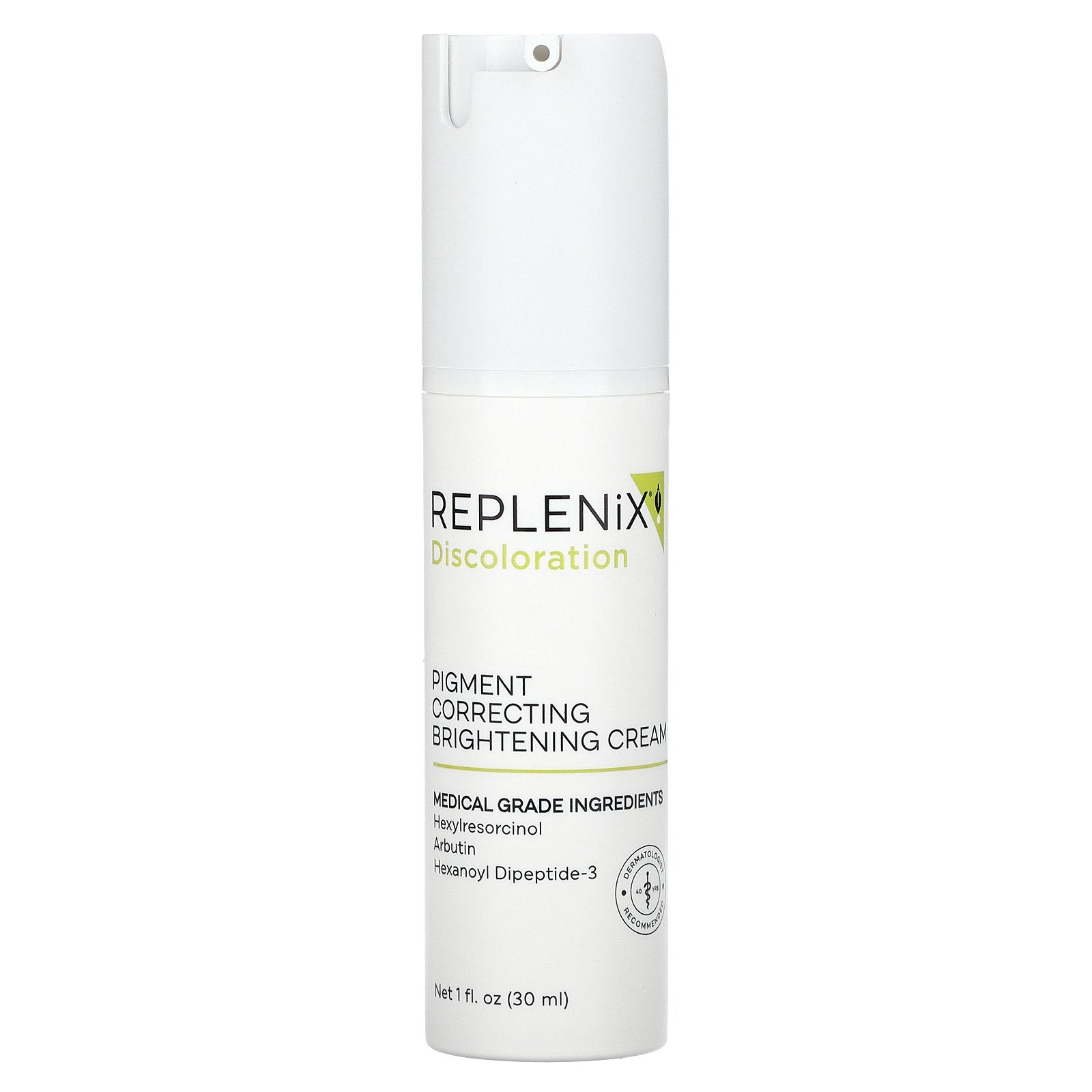 Replenix, Discoloration, Pigment Correcting Brightening Cream, 1 fl oz (30 ml)