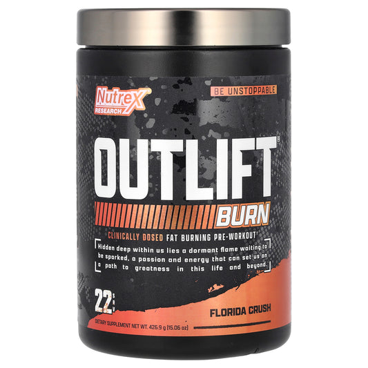Nutrex Research, Outlift Burn, Florida Crush, 15.06 oz (426.9 g)