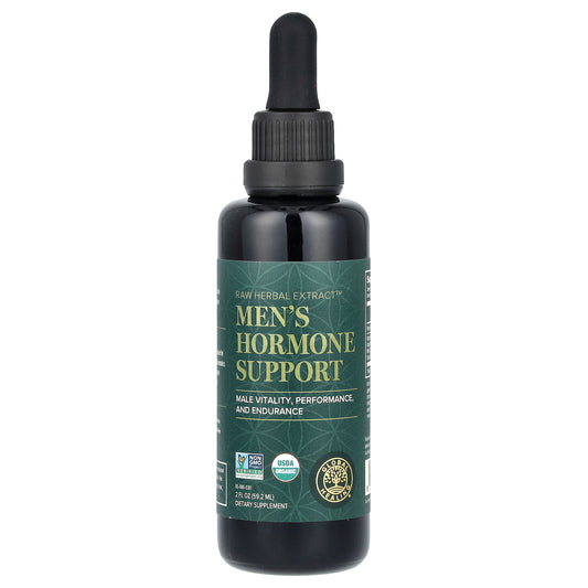 Global Healing, Raw Herbal Extract, Men's Hormone Support, 2 fl oz (59.2 ml)