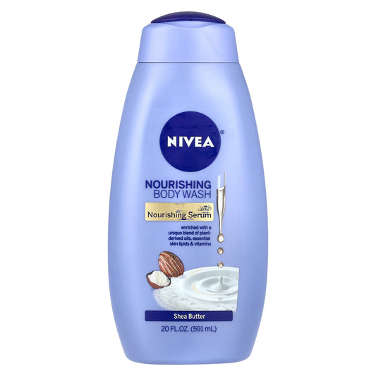 Nivea, Nourishing Body Wash, Shea Butter, 20 fl oz (591 ml)