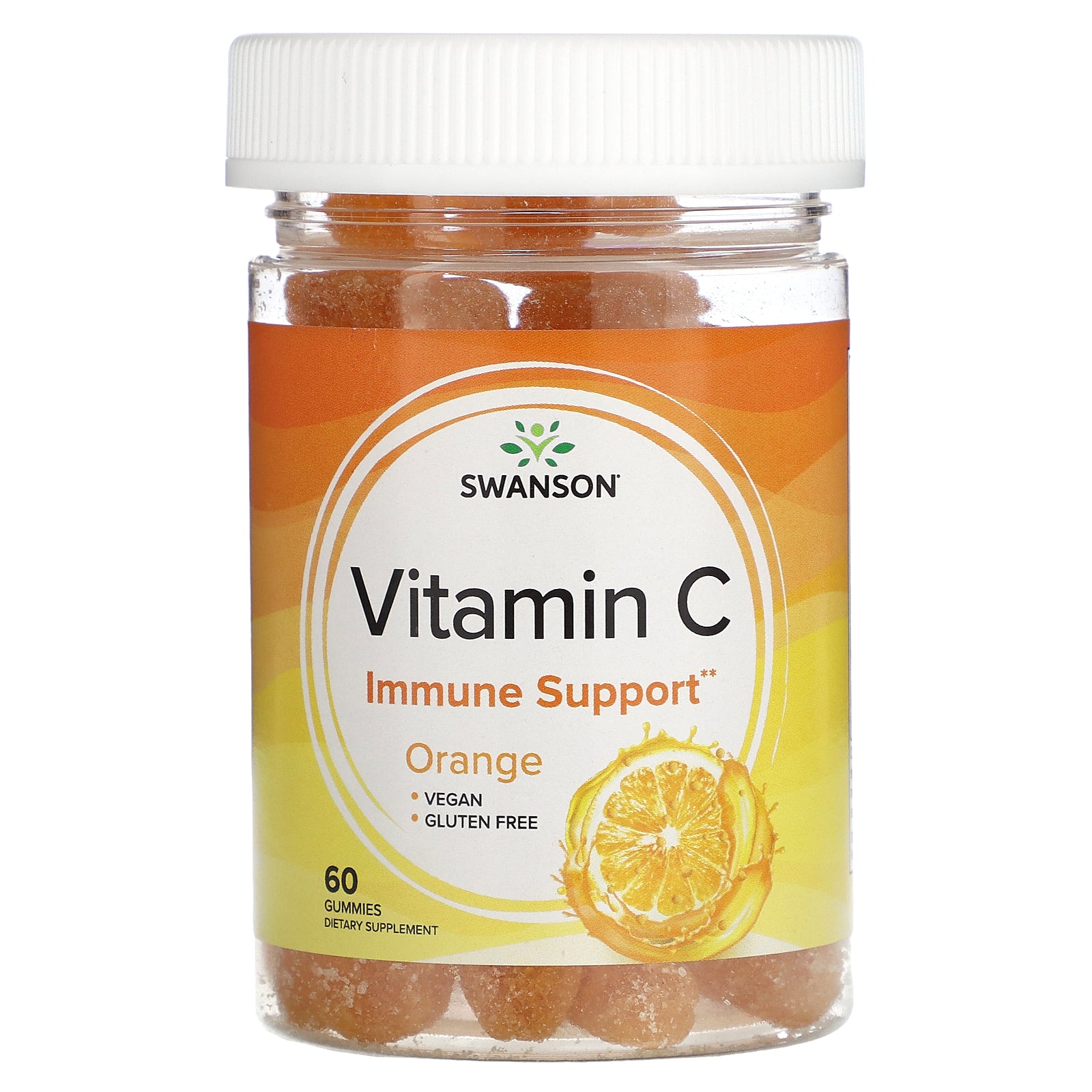 Swanson, Vitamin C, Orange, 60 Gummies