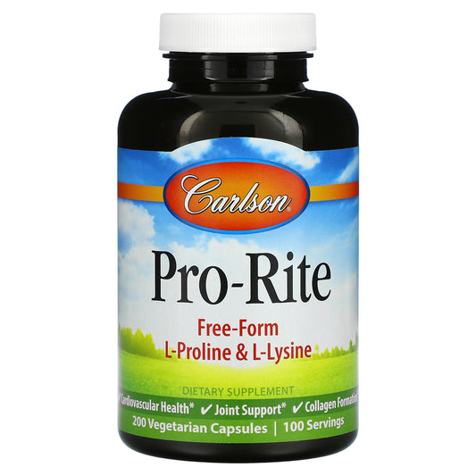 Carlson, Pro-Rite, 200 Vegetarian Capsules