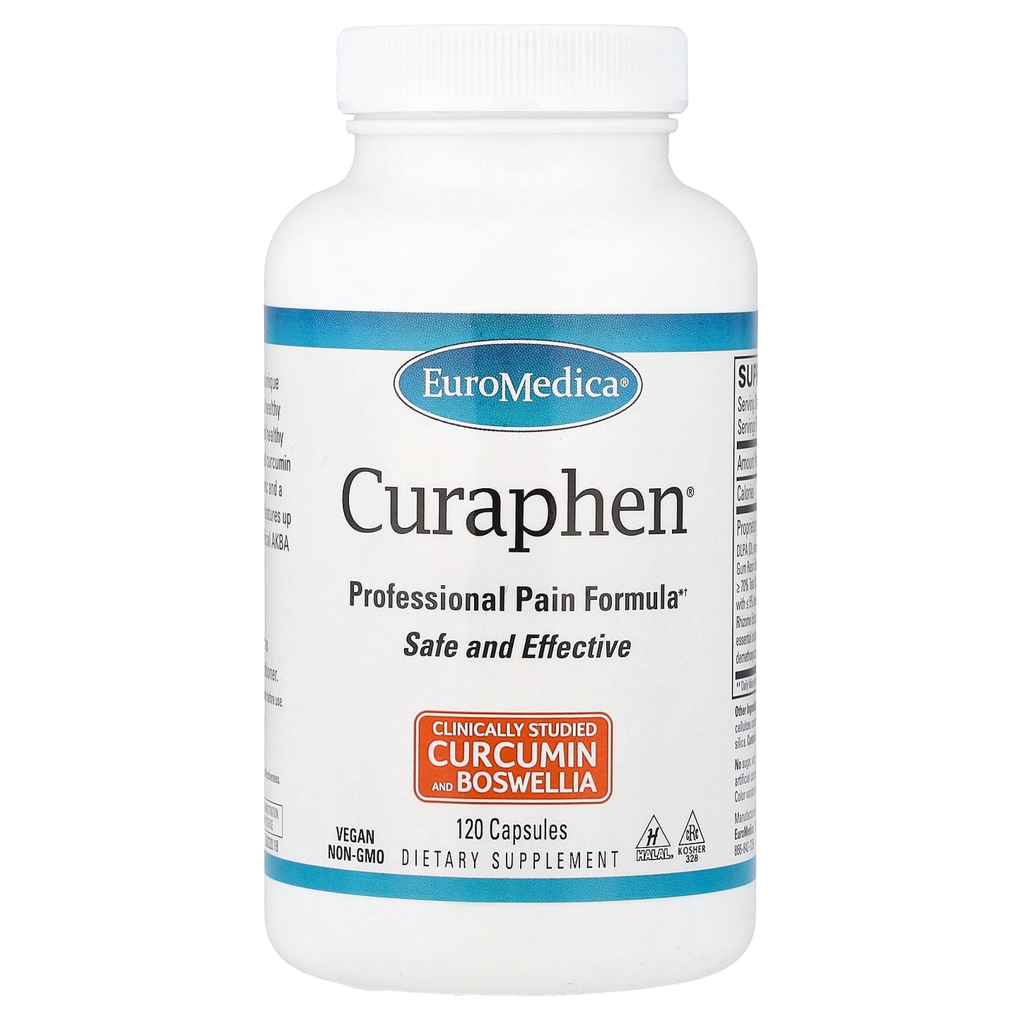 EuroMedica, Curaphen®, 120 Capsules