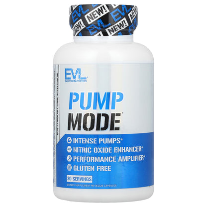 EVLution Nutrition, Pump Mode®, 90 Veggie Capsules