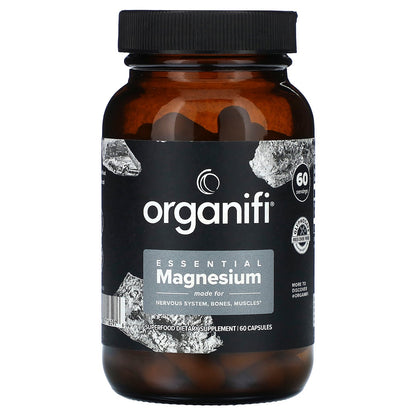 Organifi, Essential Magnesium, 60 Capsules (150 mg per Capsule)