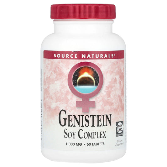 Source Naturals, Genistein Soy Complex, 2,000 mg, 60 Tablets (1,000 mg per Tablet)