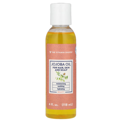 The Vitamin Shoppe, Jojoba Oil , 4 fl oz (118 ml)