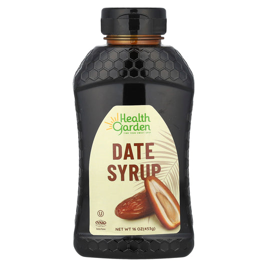 Health Garden, Date Syrup, 16 oz (453 g)