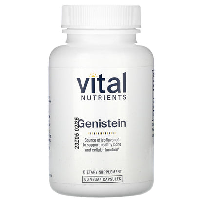 Vital Nutrients, Genistein, 60  Vegan Capsules (125 mg per Capsule)