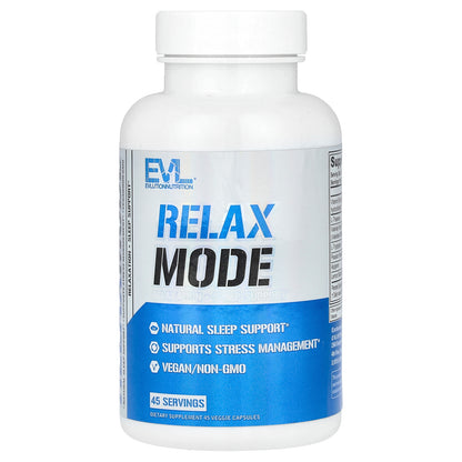 EVLution Nutrition, RelaxMode, 45 Veggie Capsules