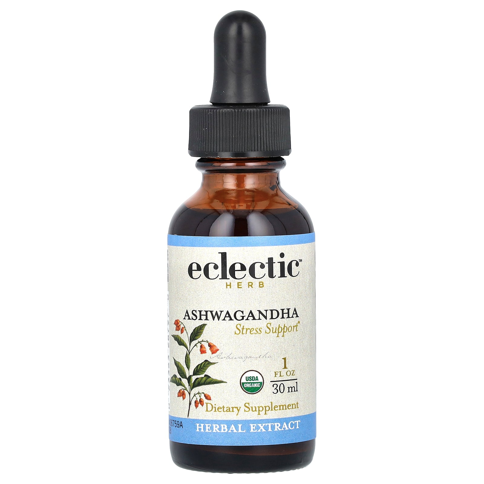 Eclectic Herb, Ashwagandha Extract, 1 fl oz (30 ml)