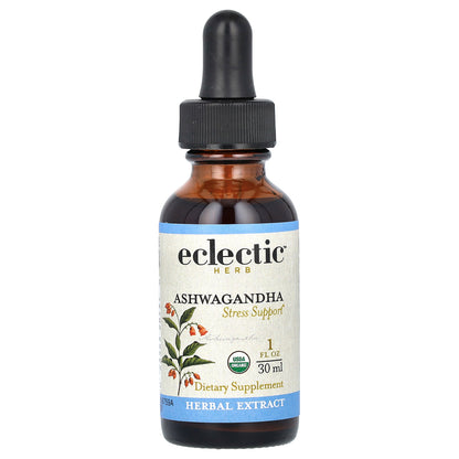 Eclectic Herb, Ashwagandha Extract, 1 fl oz (30 ml)