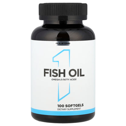 Rule One Proteins, Fish Oil, 1 g, 100 Softgels