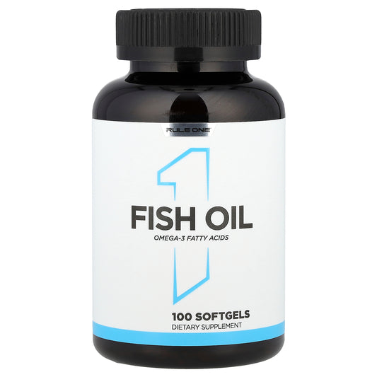 Rule One Proteins, Fish Oil, 1 g, 100 Softgels