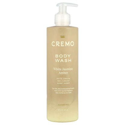 Cremo, Body Wash, White Jasmine Amber, 16 fl oz (473 ml)