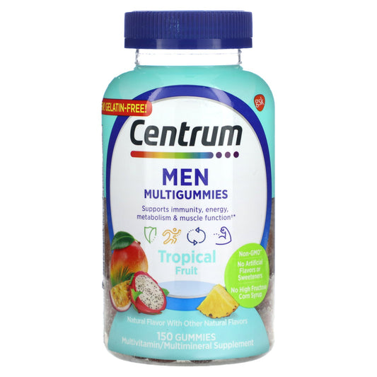 Centrum, Men Multigummies, Tropical Fruit, 150 Gummies