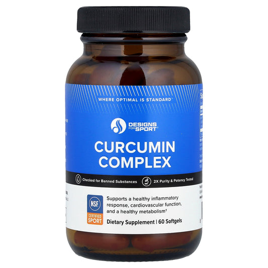 Designs For Health, Designs For Sport®, Curcumin Complex, 60 Softgels (400 mg  per Softgel)