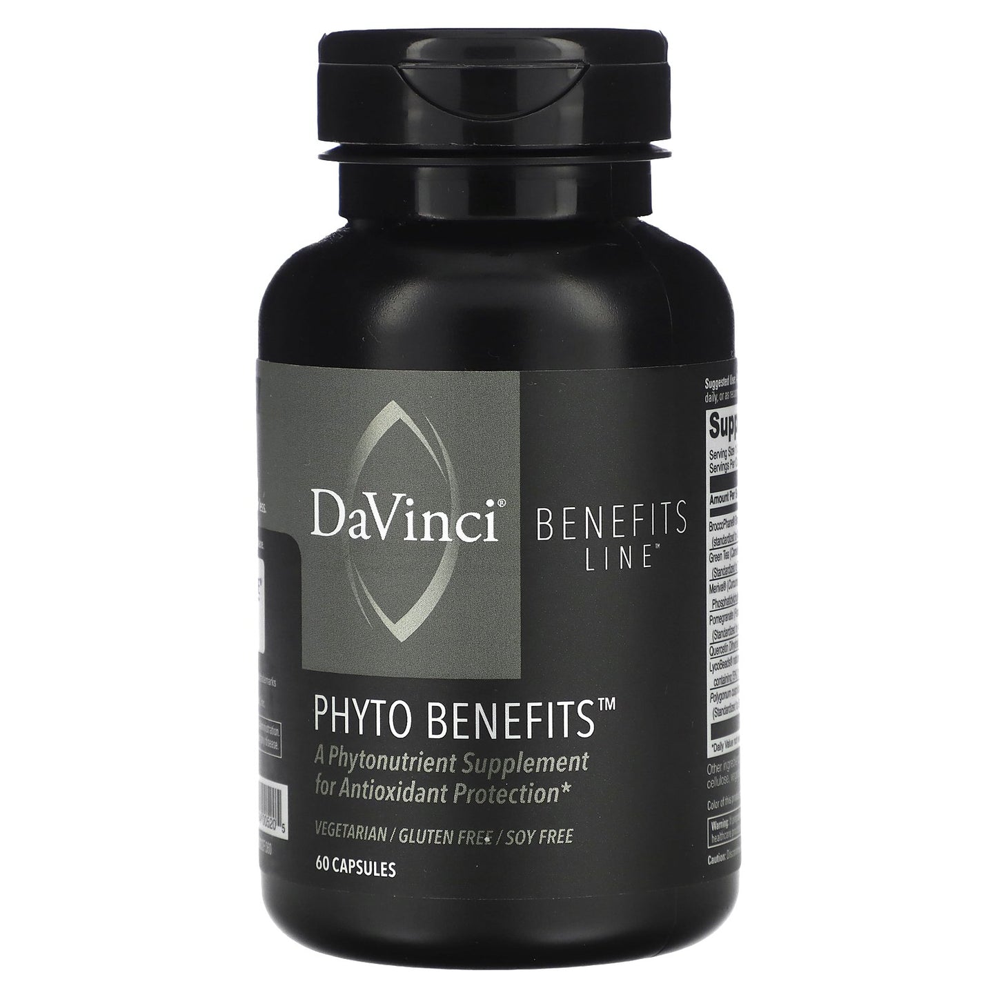 DaVinci Laboratories, Benefits Line, Phyto Benefits, 60 Capsules