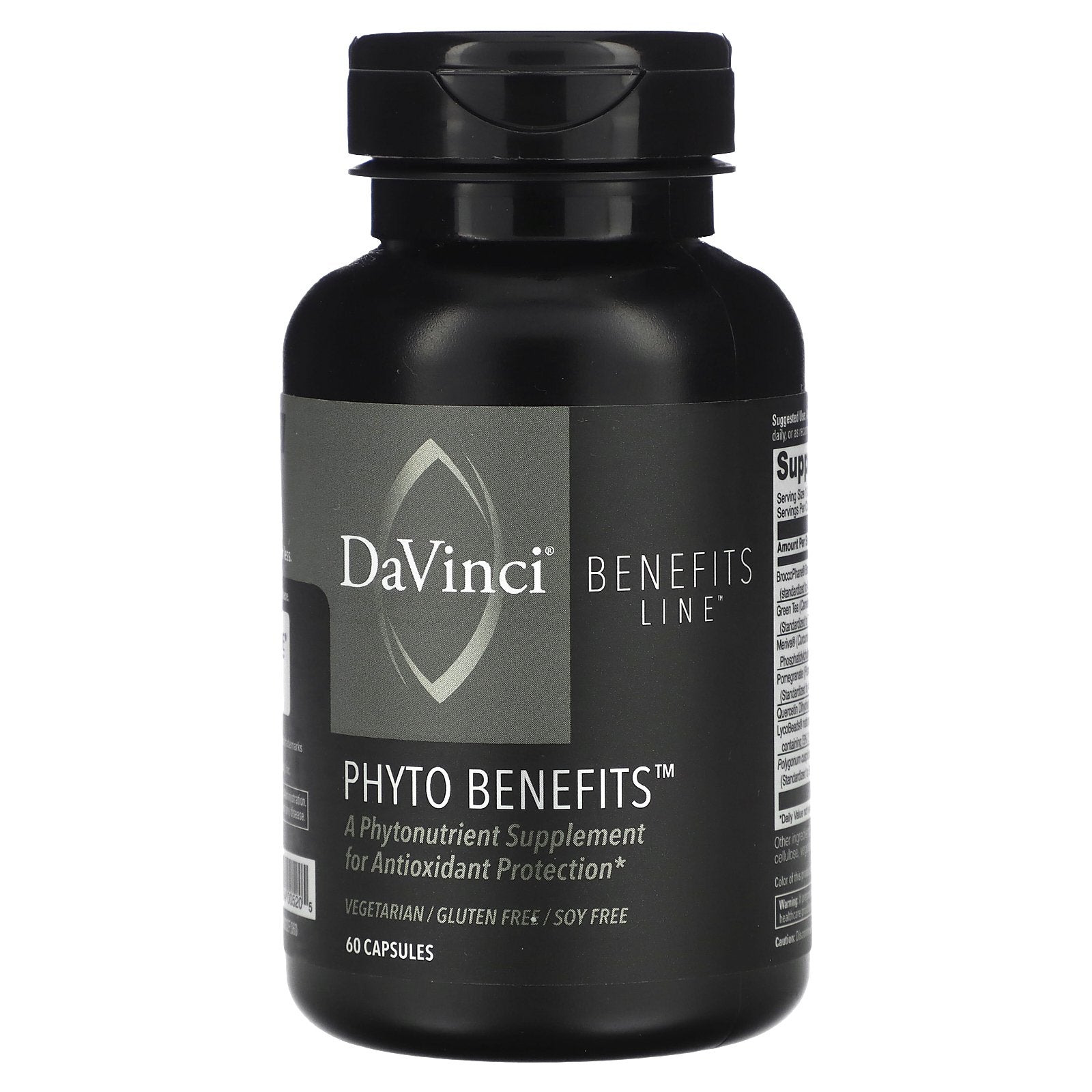 DaVinci Laboratories, Benefits Line, Phyto Benefits, 60 Capsules