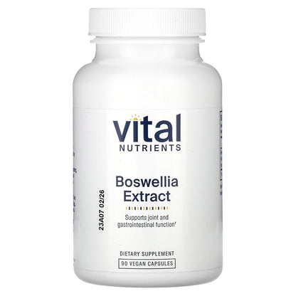 Vital Nutrients, Boswellia Extract, 90 Vegan Capsules
