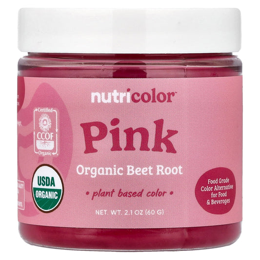 Nutricost, Nutricolor™, Pink Organic Beet Root, 2.1 oz (60 g)