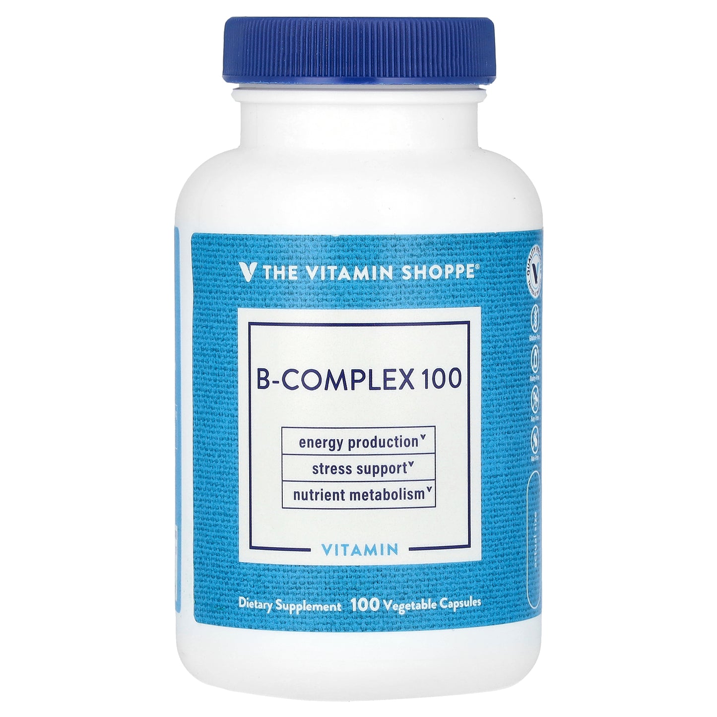 The Vitamin Shoppe, B-Complex 100, 100 Vegetable Capsules