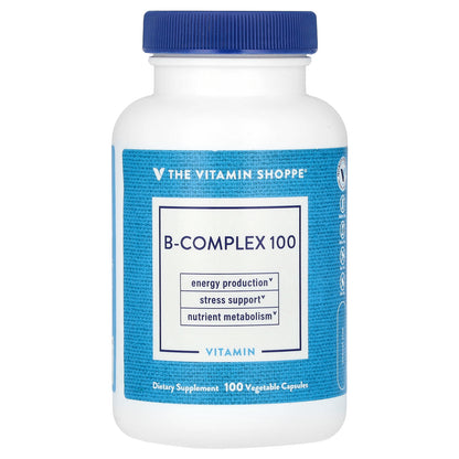The Vitamin Shoppe, B-Complex 100, 100 Vegetable Capsules