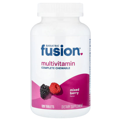 Bariatric Fusion, Multivitamin, Mixed Berry, 120 Tablets