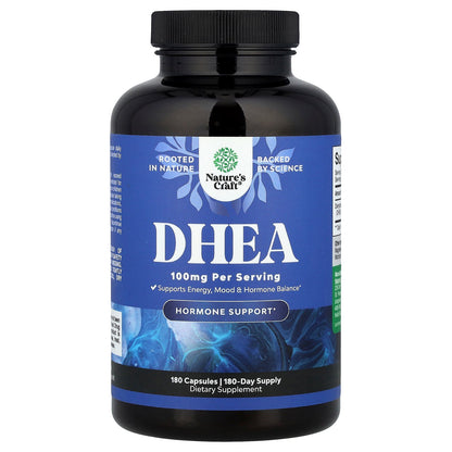 Nature's Craft, DHEA, 100 mg, 180 Capsules