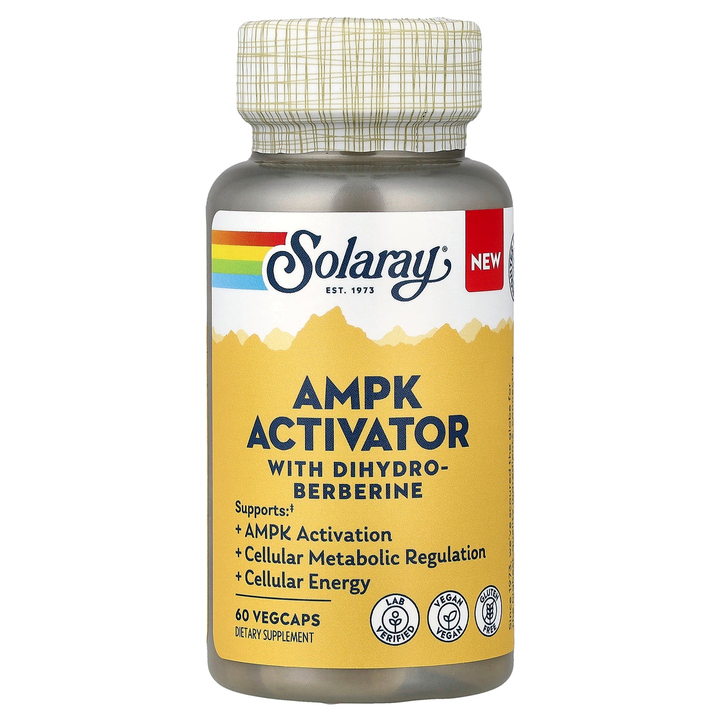 Solaray, AMPK Activator With Dihydroberberine, 60 VegCaps