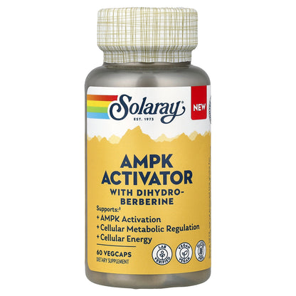 Solaray, AMPK Activator With Dihydroberberine, 60 VegCaps