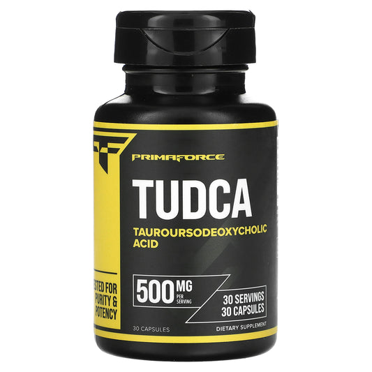 Primaforce, TUDCA, 500 mg, 30 Capsules