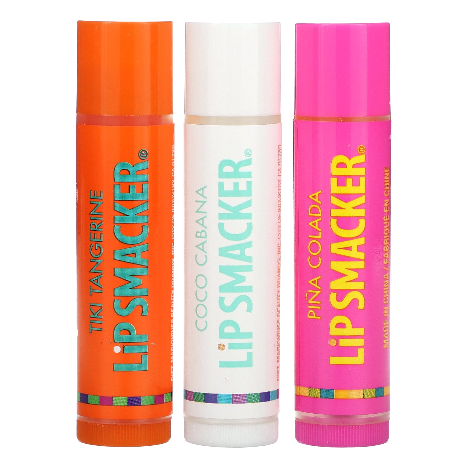 Lip Smacker, Lip Balm, Tropical, 3 Pack, 0.14 oz (4 g) Each