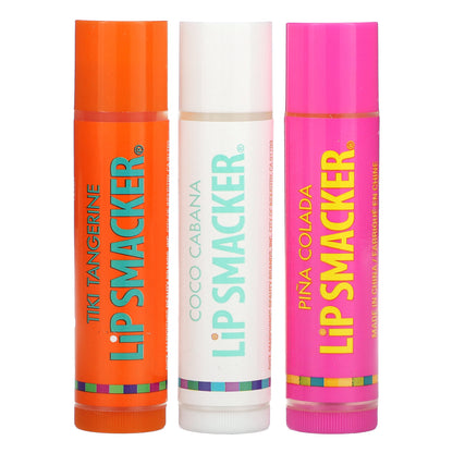 Lip Smacker, Lip Balm, Tropical, 3 Pack, 0.14 oz (4 g) Each