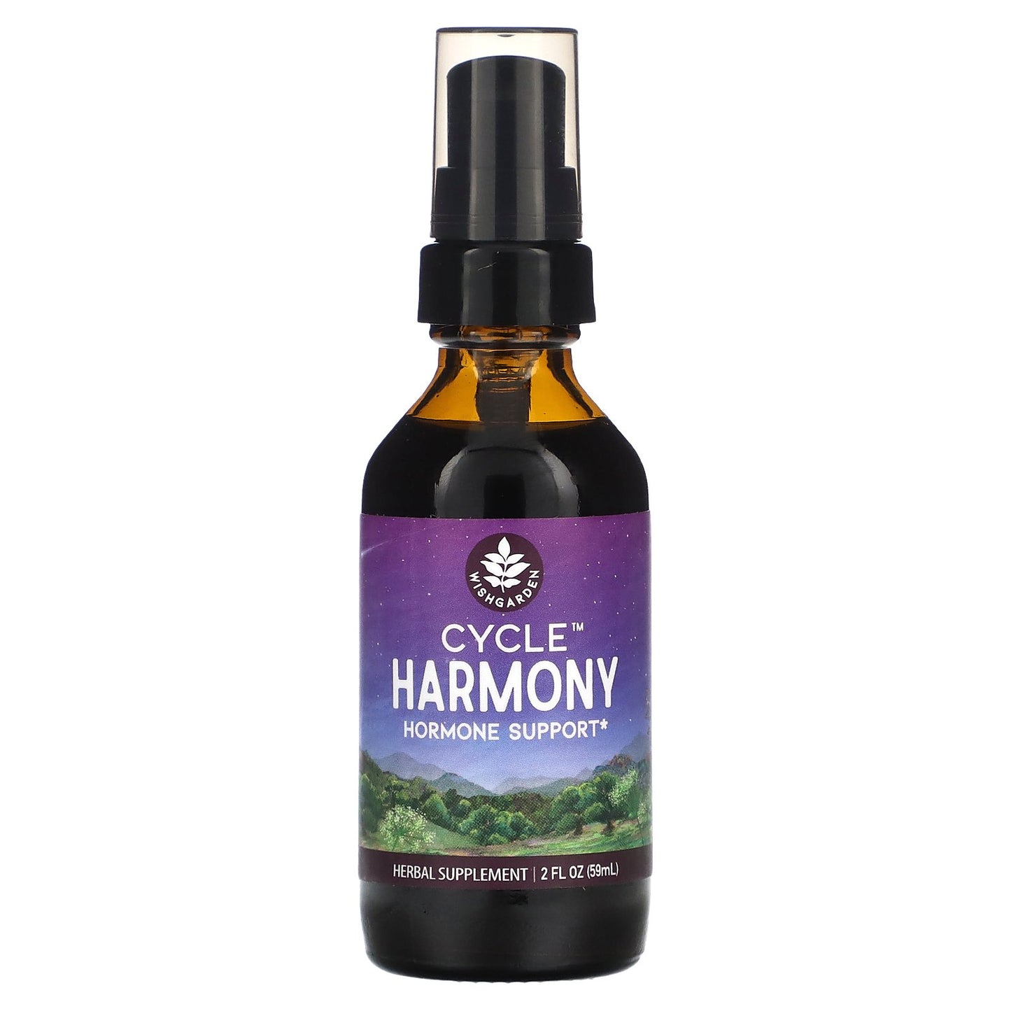 WishGarden Herbs, Cycle Harmony Hormone Support, 2 fl oz (59 ml)