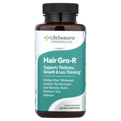 LifeSeasons, Therapeutics, Hair Gro-R™, 60 Veg Capsules