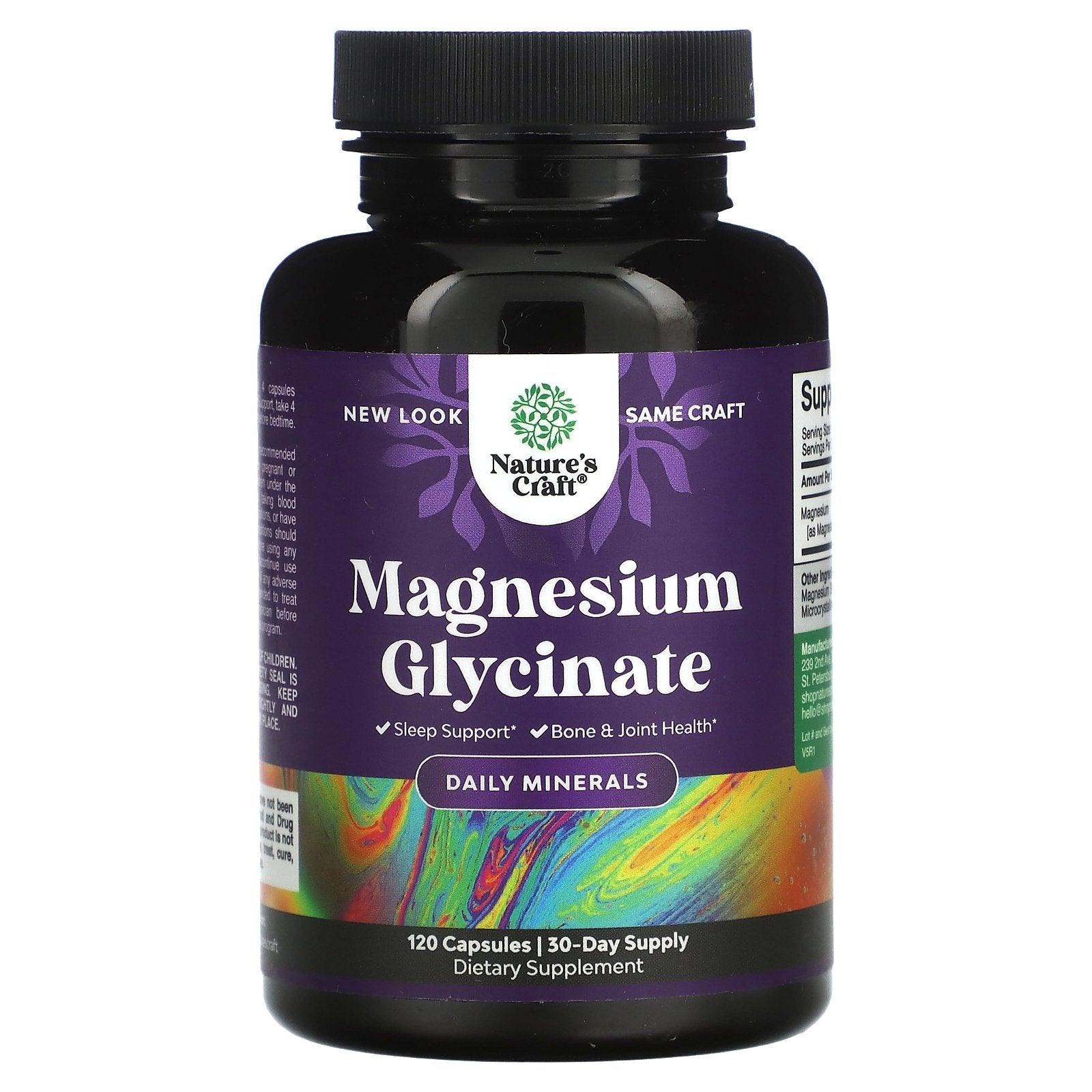 Nature's Craft, Magnesium Glycinate, 120 Capsules